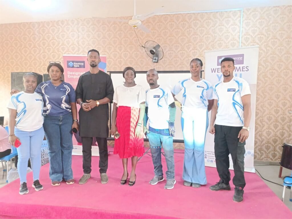 Counselor Deborah with fellow speakers and organisers at an event